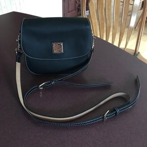 Dooney & Bourke Beacon Leather Saddle Bag